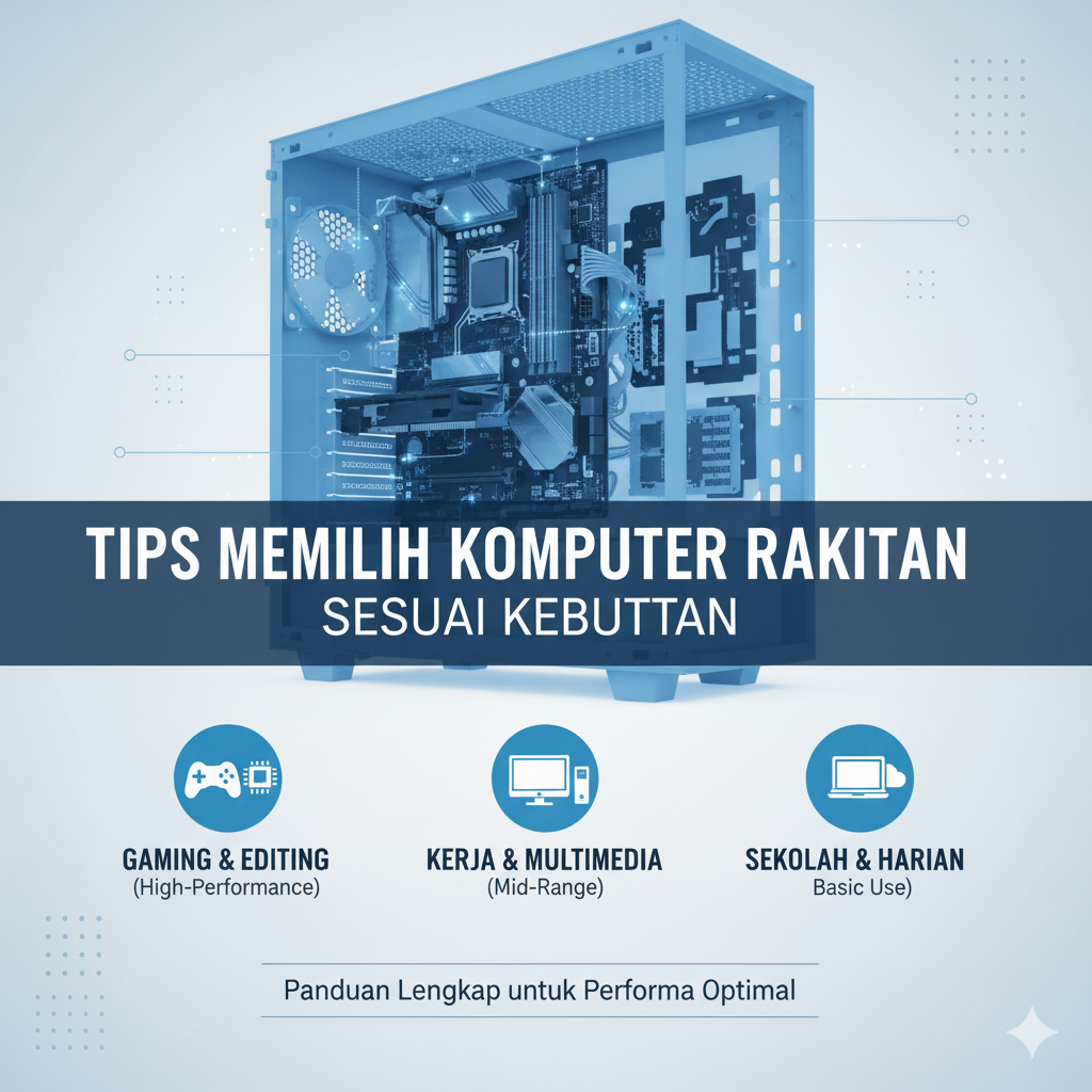 Tips Memilih Komputer Rakitan Sesuai Kebutuhan