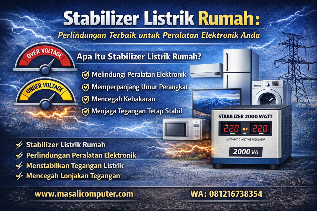 Stabilizer Listrik Rumah